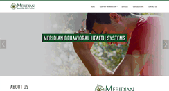Desktop Screenshot of meridianbhealth.com